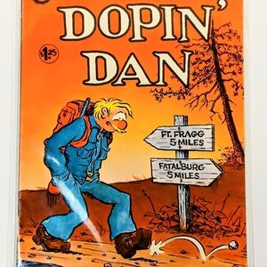 Dopin' Dan #1 Ted Richards Underground Comix Last Gasp 1972 Mint Comic Book